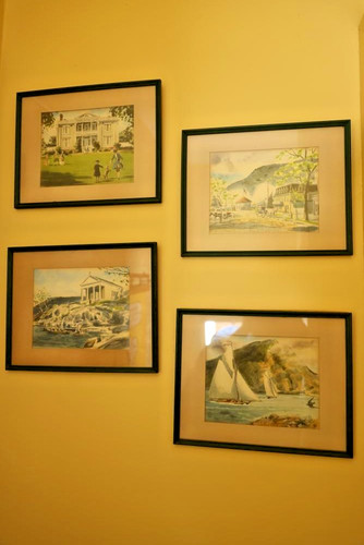 Set vintage framed - 4,