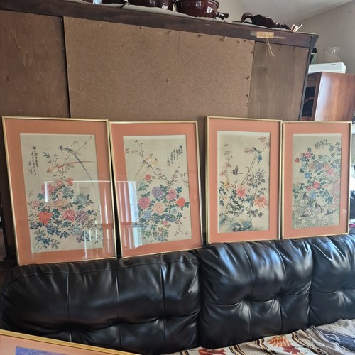 1972 set oriental framed - of,