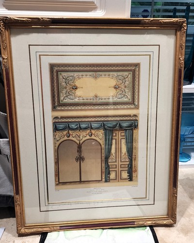 Vintage french architectural - french,