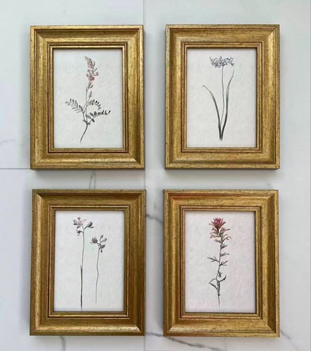Set botanical print - of, 4