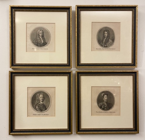 Set 18th century - century, framed